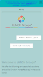 Mobile Screenshot of lunchgroups.com